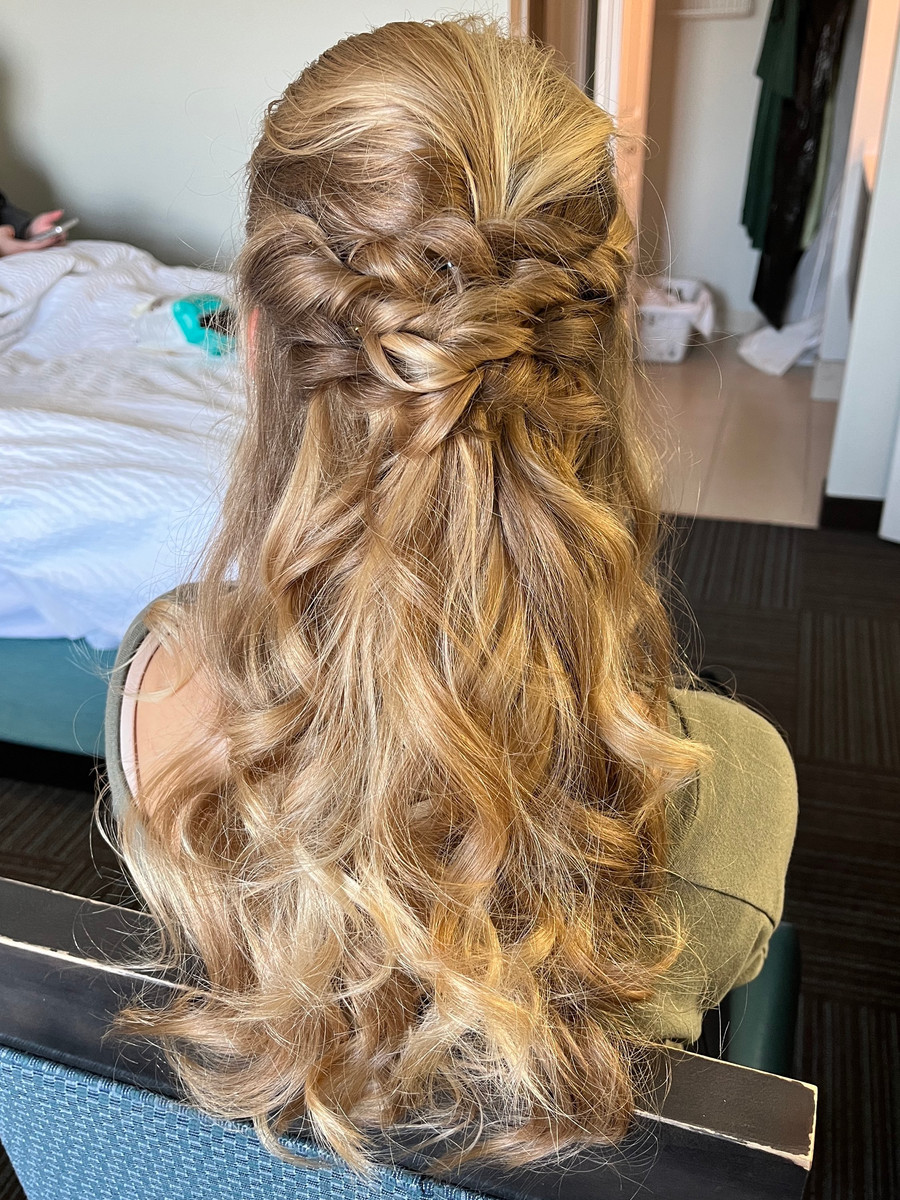 Bridal styling